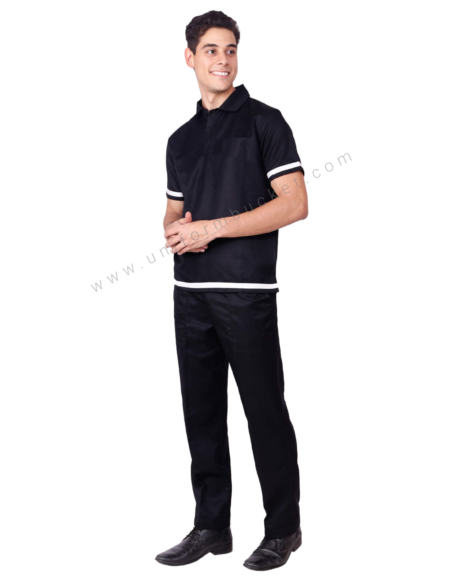 T Shirt Style Shirt With White Trims