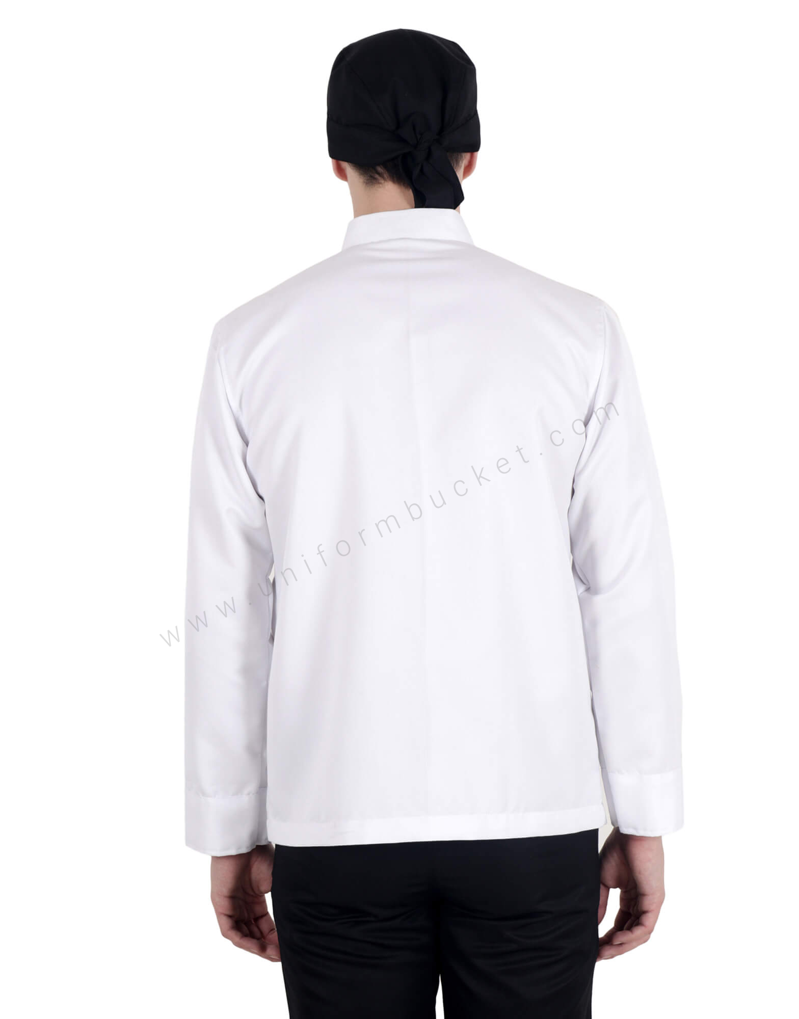 White Double Breasted Chef Coat