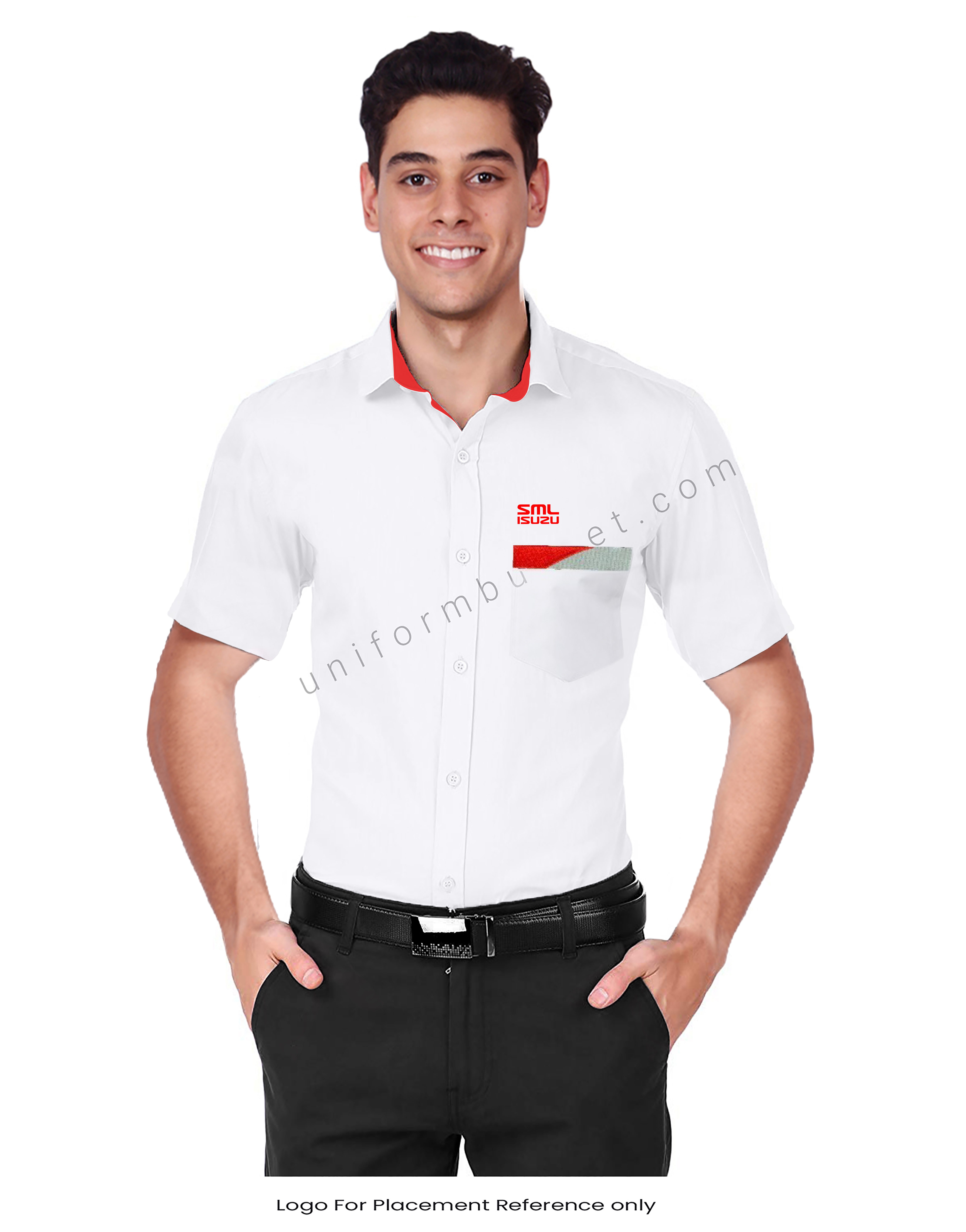 White Half Sleeve Shirt