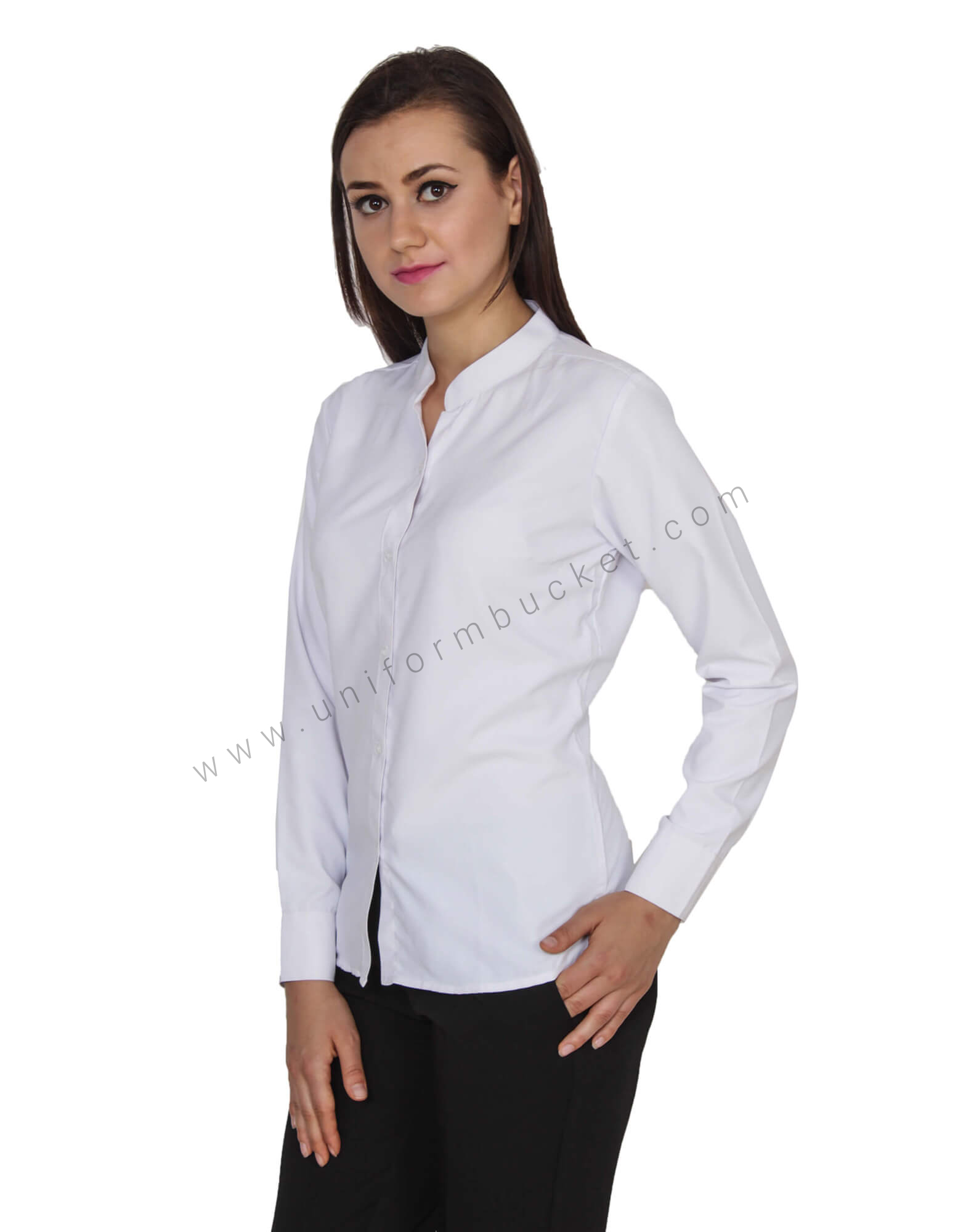 Formal White Uniform Shirt