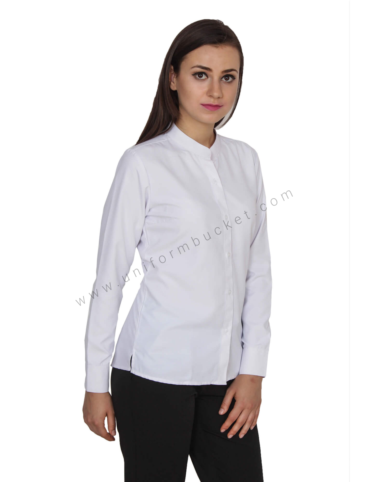 Formal White Uniform Shirt