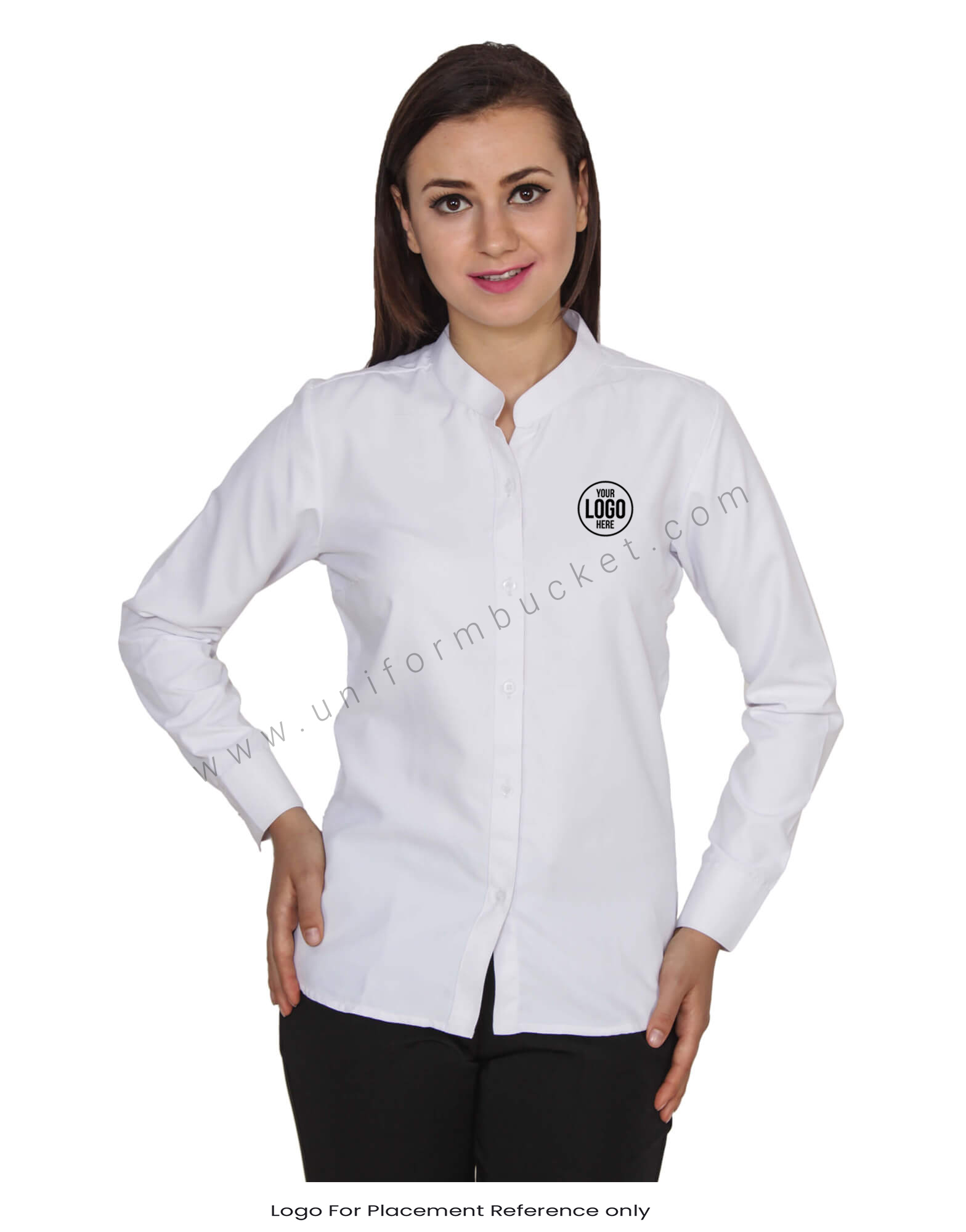 Formal White Uniform Shirt