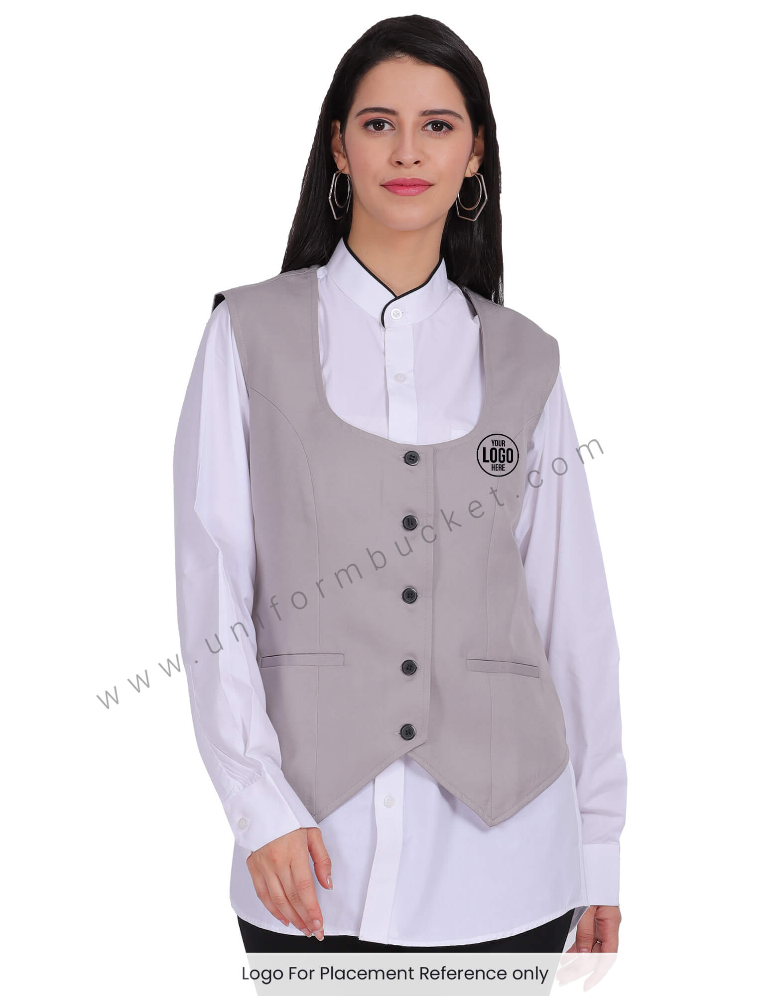 Vest with coat clearance