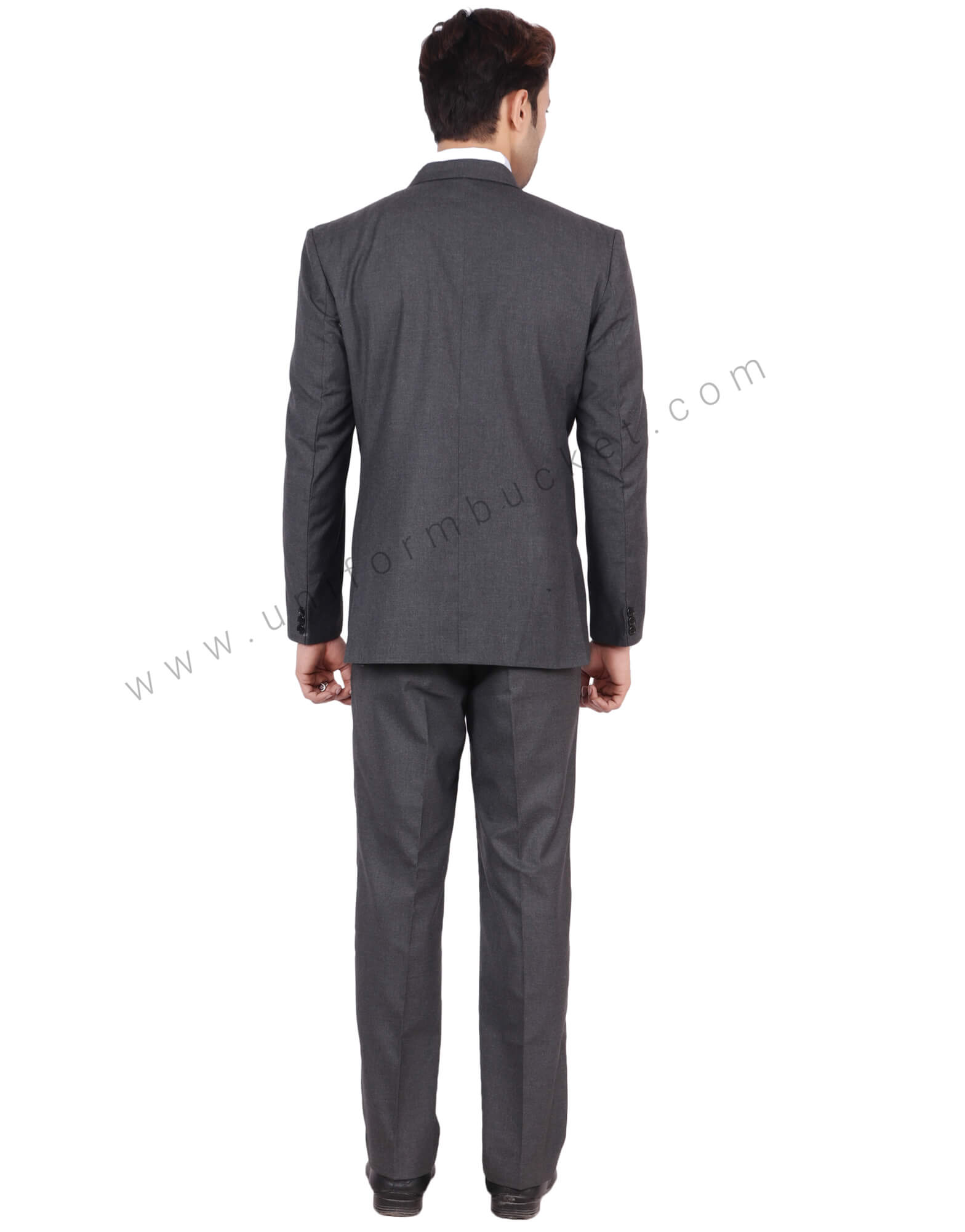 Worsted Grey Blazer For Men