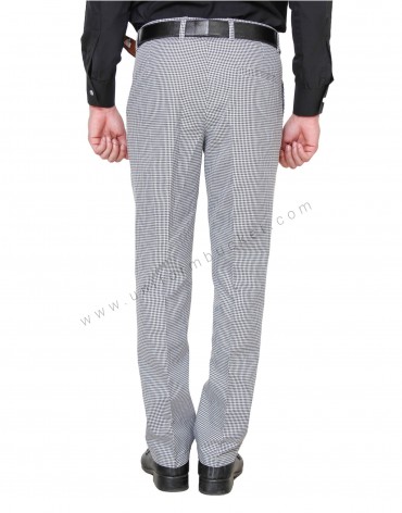 Buy JACK AND JONES Black Mens Slim Fit 5 Pocket Check Trousers  Shoppers  Stop