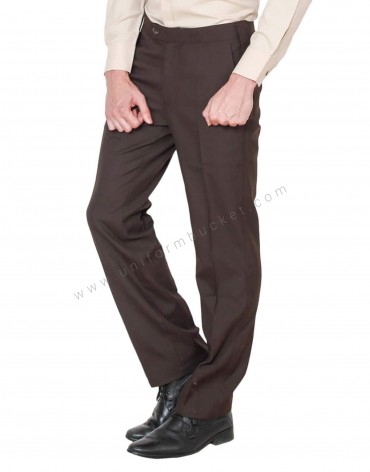 Brown Security / Driver Trouser For Men