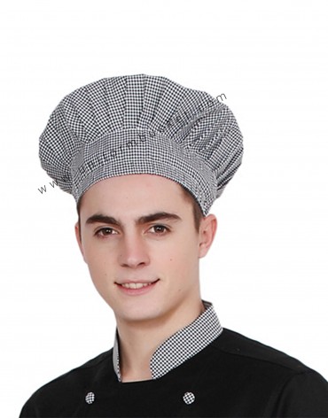 Buy Chef Skull Cap in Check Fabric Online @ Best Prices in India ...