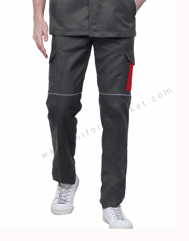 Dark Timber Green Trouser with Functional Pockets