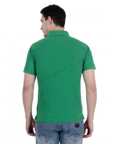 Buy Green Uniform Polo T Shirt For Men Online Best Prices in India Uniform Bucket UNIFORM BUCKET