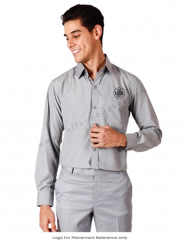 Seal Grey Formal Shirt