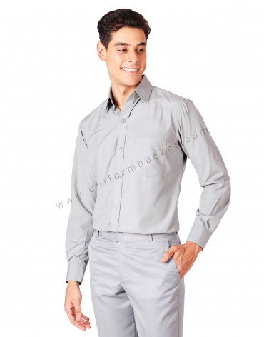 Seal Grey Formal Shirt