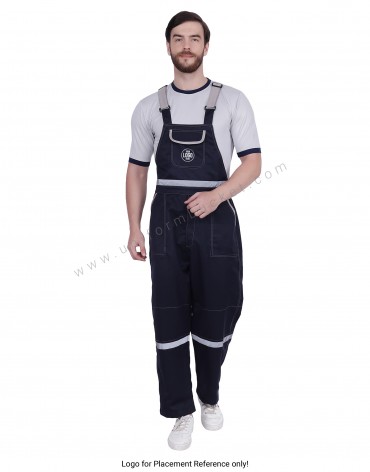 Navy Blue Bib Dungaree