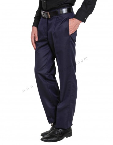 Navy Blue Formal Trouser For Men