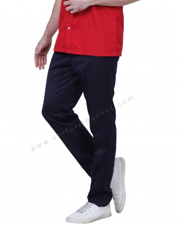 Navy Blue Plain Trouser