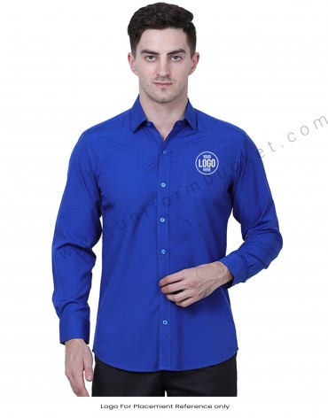 Royal Blue Formal Shirt